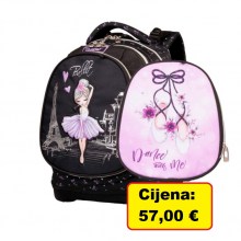 Ruksak školski anatomski  Superlight 2 face Prima Ballerina